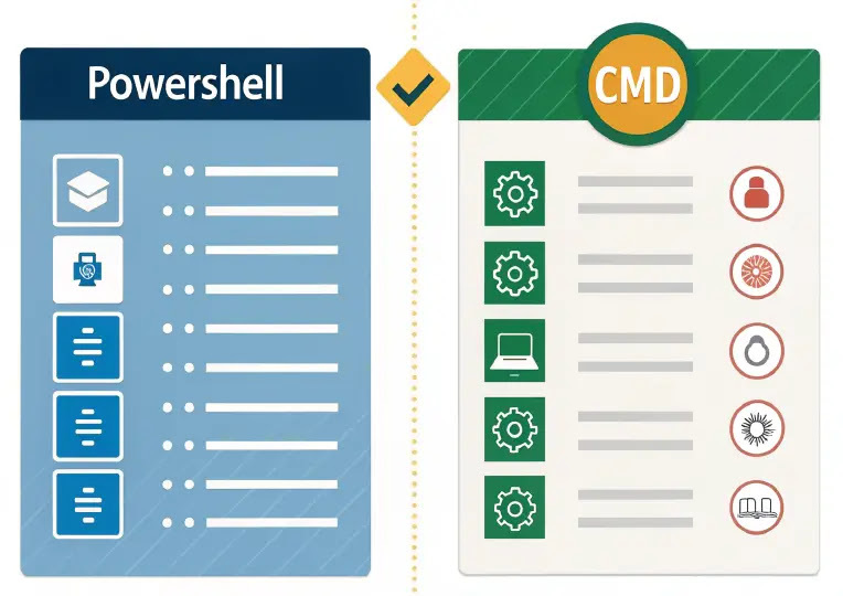 LoveFreeware's tweet image. PowerShell vs CMD: Πότε να  χρησιμοποιήσεις το καθένα