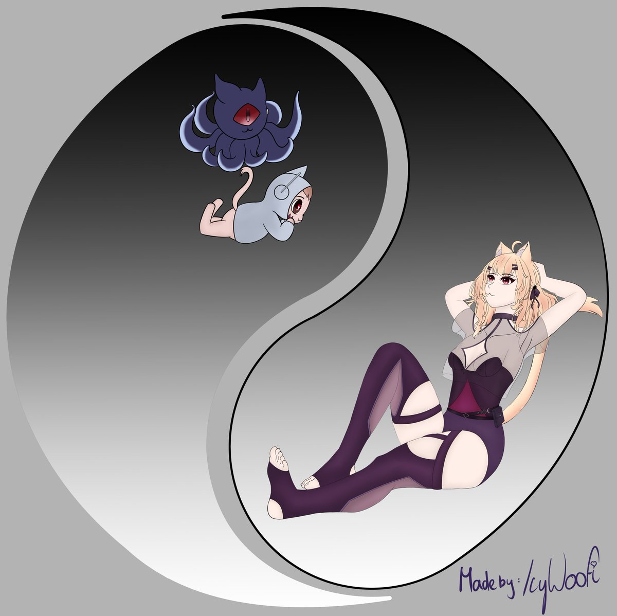 IcyWoofi's tweet image. Happy birthday Squuu! #squchujin