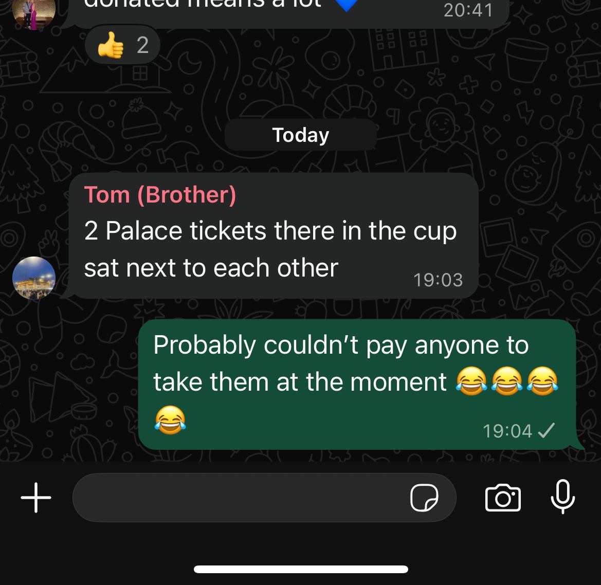 LarryBurns175_'s tweet image. Class #BANTER from me there