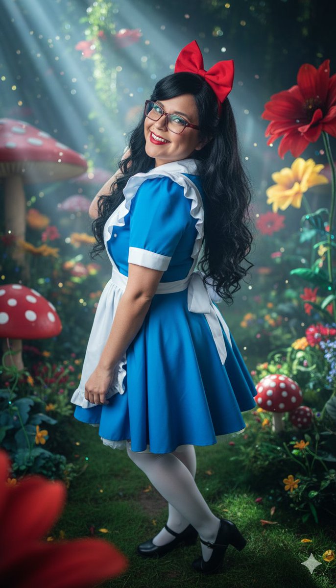 TexasGirl_Mel's tweet image. Embrace the whimsical side of life!
​#AliceInWonderland #FairytaleVibes #MagicalMoments #Fantasy
