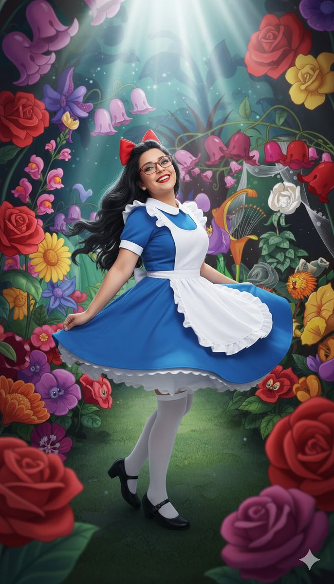 TexasGirl_Mel's tweet image. Embrace the whimsical side of life!
​#AliceInWonderland #FairytaleVibes #MagicalMoments #Fantasy