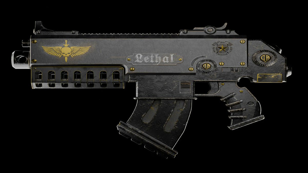 Helldivers_NOW's tweet photo. #Helldivers2 | #Helldivers2Mods
WarHammer 40K Bolter
(JAR-5 Dominator Replacer mod) https://t.co/DYp0P7axMu
