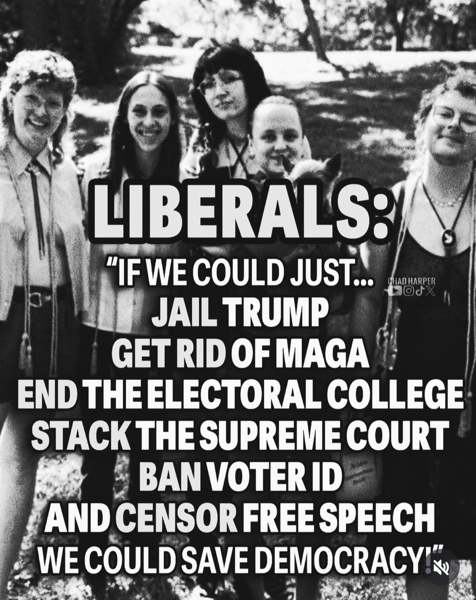 Sorry, libs—your sanctimonious "if only" fantasy ain't never gonna happen.  

This is America 🇺🇸 🇺🇸🇺🇸