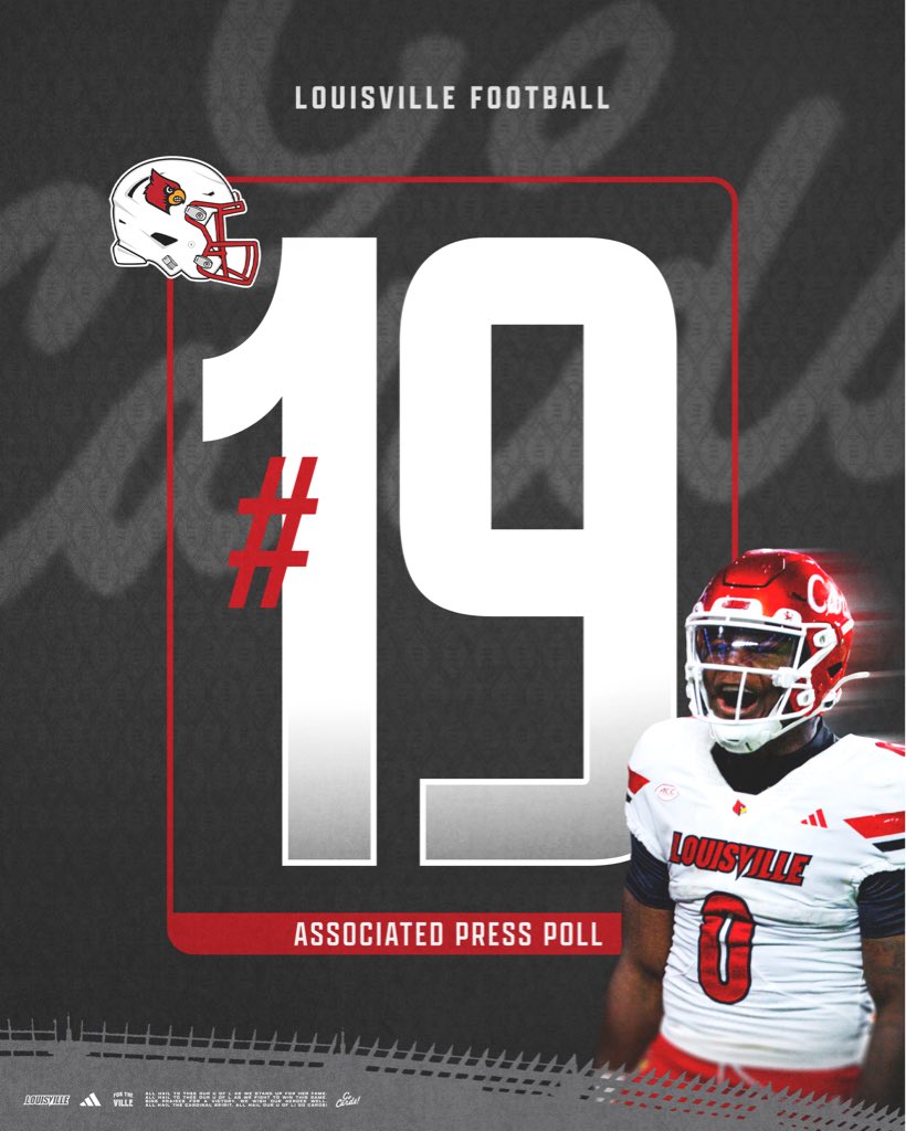 #19 in the AP Poll 📈

#GoCards