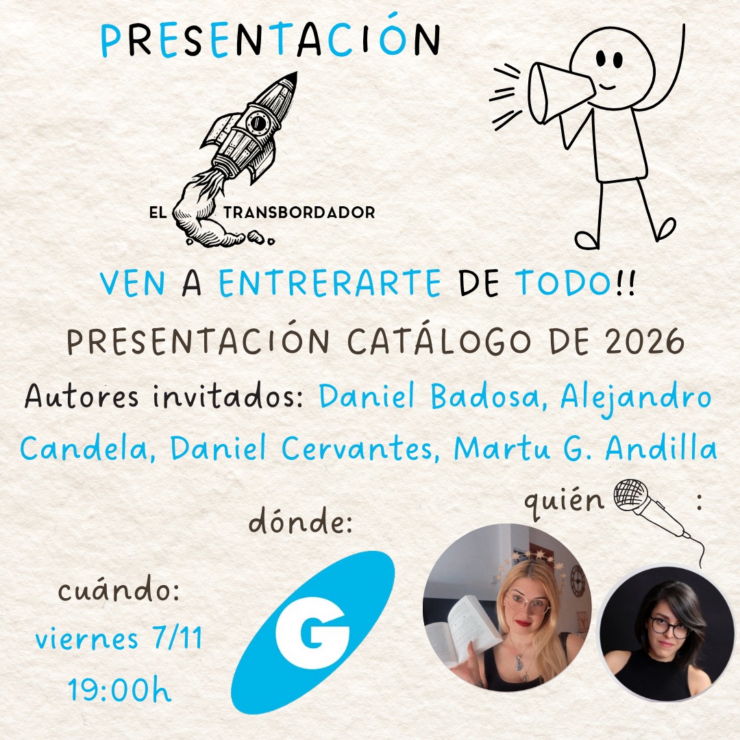 El v 7 de nov en <a href="/GigameshTienda/">Librería Gigamesh</a>
Tenemos a <a href="/boskeprohibido/">Aylin 🐺 Los héroes 📖</a> 👑🎤 como maestra de ceremonias 
Vendrán algunos autores: <a href="/astromartux/">Marta Andilla</a> Kazuki⛩️, Daniel La nueva costa🏝 , Alejandro Hay fantasmas sobre la tierra ⚔️
Loredana y <a href="/danbamo/">Daniel Badosa Moriyama</a> hablarán sobre Así fue la muerte del cazador 🔥.