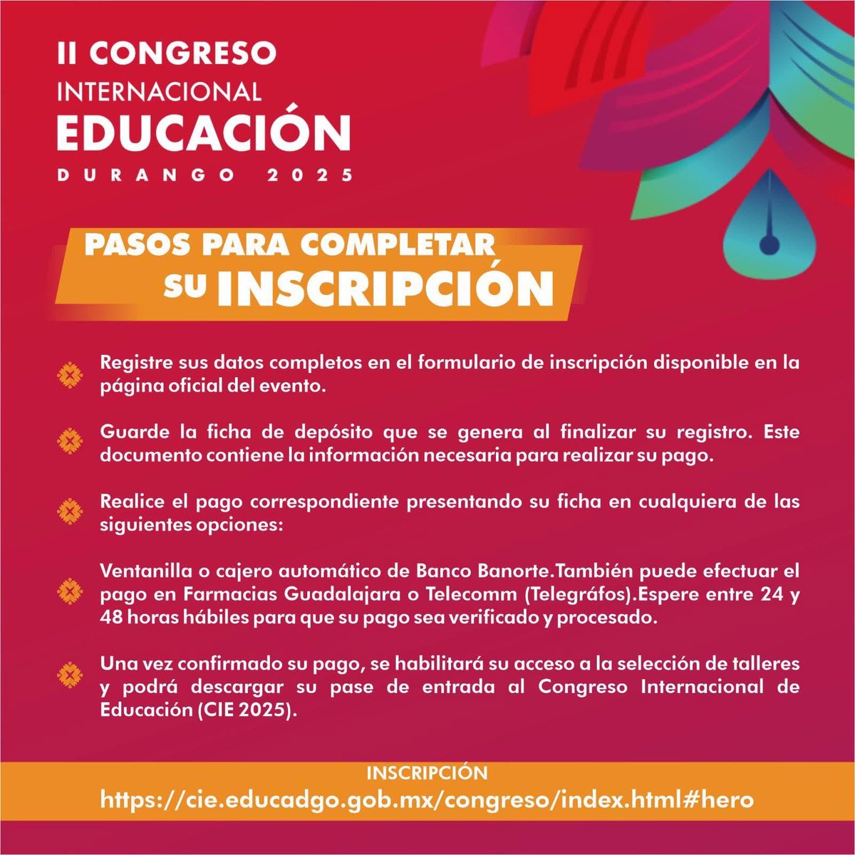 guillermoadamec's tweet image. Muy pronto, el Segundo Congreso Internacional de Educación, Durango 2025.
Un espacio para reflexionar, innovar y fortalecer la vocación docente. 🌟
Te invito a leer mi colaboración en @ElSoldeDurango
🔗 oem.com.mx/elsoldedurango…