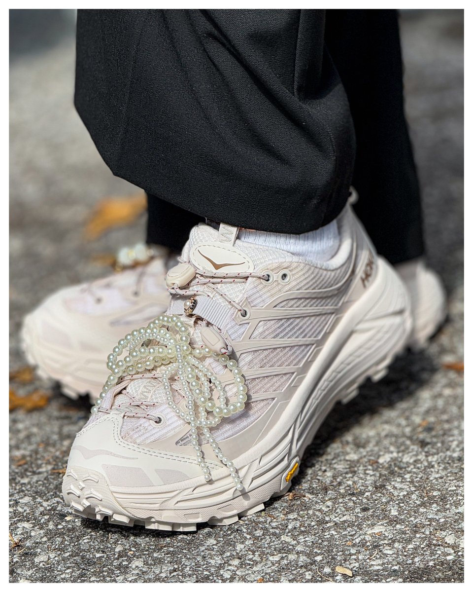 A few on foots from yesterday’s <a href="/footlocker/">Foot Locker</a> x <a href="/hoka/">HOKA</a> Rep Your U tent at <a href="/Morehouse/">Morehouse College</a> homecoming.

The Mafate Three2 styled four different ways by four women that all came out clean. I especially love what they did with the lace jewelry.