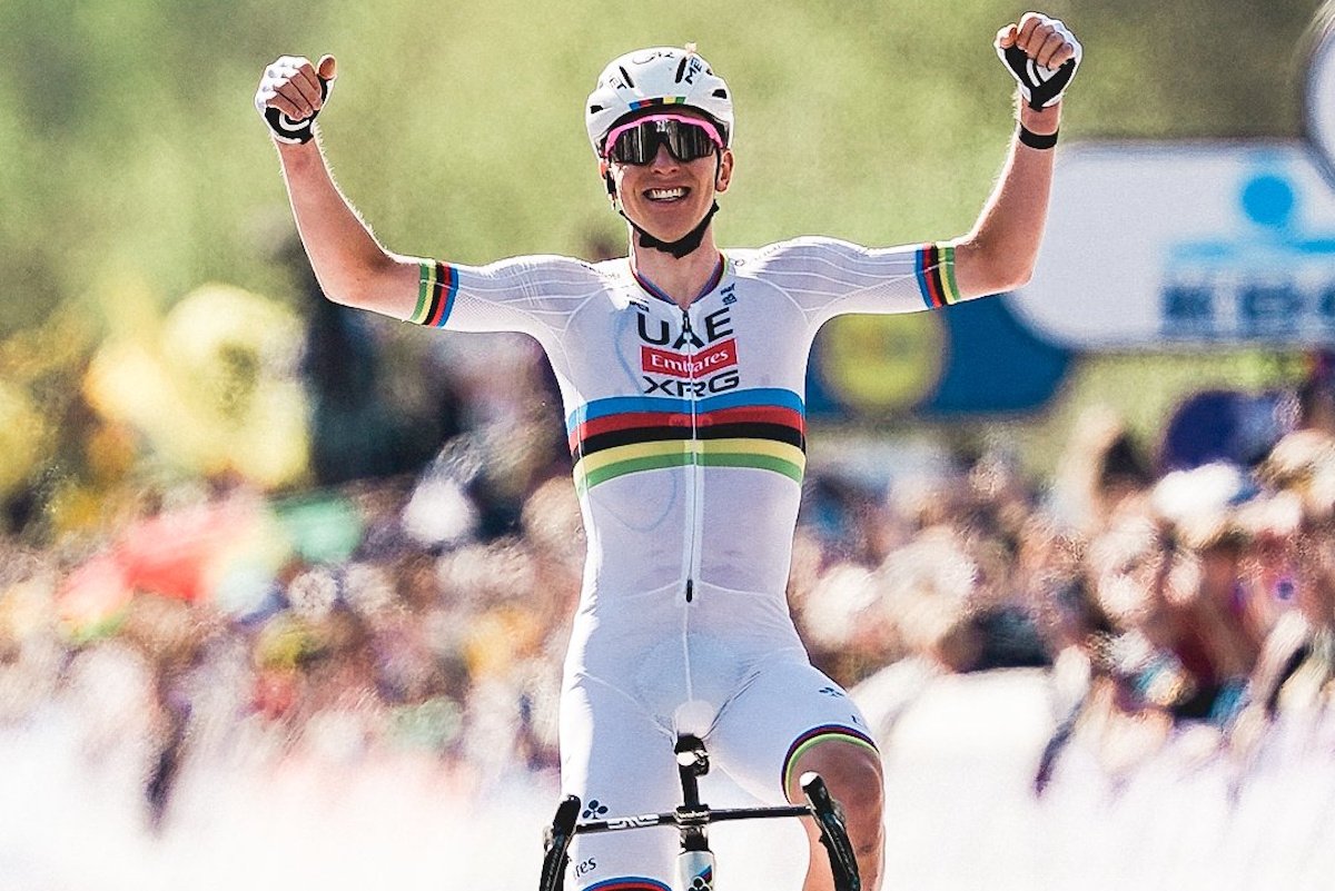 Tadej Pogačar scored 31,030.9 points in the 2023–2025 UCI cycle alone.

Only 14 teams — including UAE Team Emirates — scored more points than him (cumulating the points of their top 20 riders per year).

Tadej Pogačar alone is therefore worth a WorldTour license.