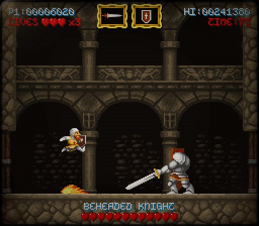 retrolinuxuser's tweet image. Maldita Castilla by Locomalito is a love letter to Ghosts ’n Goblins and the legends of old Castile.
Battle creatures from Iberian folklore in 80s arcade style.
Free on PC and also available as Cursed Castilla EX on consoles.
👉🏻 locomalito.com/games/maldita-…
#RetroGaming