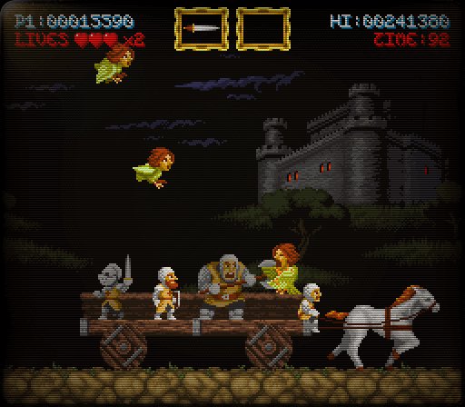 retrolinuxuser's tweet image. Maldita Castilla by Locomalito is a love letter to Ghosts ’n Goblins and the legends of old Castile.
Battle creatures from Iberian folklore in 80s arcade style.
Free on PC and also available as Cursed Castilla EX on consoles.
👉🏻 locomalito.com/games/maldita-…
#RetroGaming