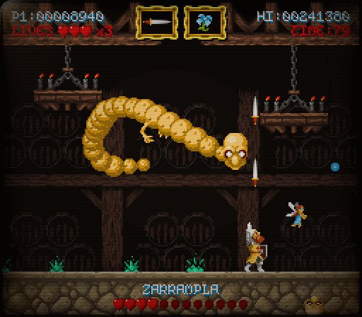 retrolinuxuser's tweet image. Maldita Castilla by Locomalito is a love letter to Ghosts ’n Goblins and the legends of old Castile.
Battle creatures from Iberian folklore in 80s arcade style.
Free on PC and also available as Cursed Castilla EX on consoles.
👉🏻 locomalito.com/games/maldita-…
#RetroGaming
