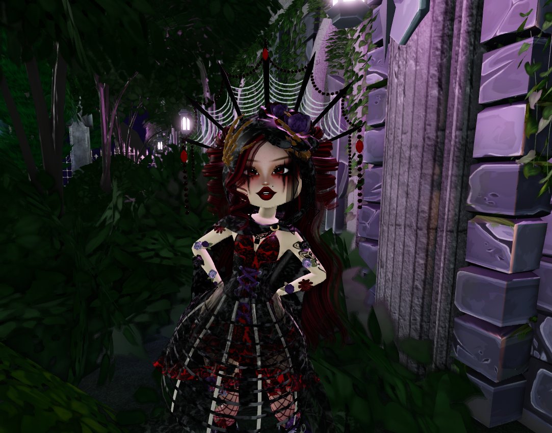 The_VioletSpark's tweet image. 👻✨Loving the spooky vibes in the new @ITGIRLRoblox halloween update!✨👻