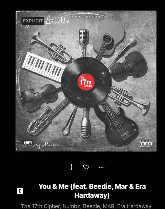 The title track goes hard
Whole joint whole of very dope beats <a href="/Numbz16/">Numbz (Numbz Music)</a>