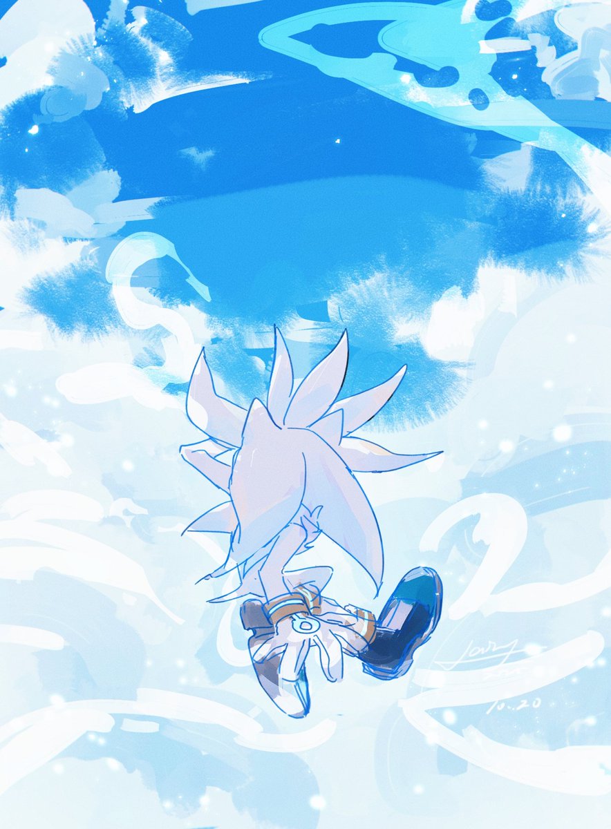 Lrrr95's tweet photo. ☁️☁️
#SilverTheHedgehog https://t.co/cDNsnaTPxx