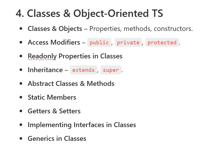 cr_codes's tweet image. ✦ Day 19 of #100DaysOfCode 💻
📘 Continued learning TypeScript
✔ Deep dive into Functions, Classes & Advanced Generics.
#100DaysOfCode #TypeScript #JavaScript #Frontend