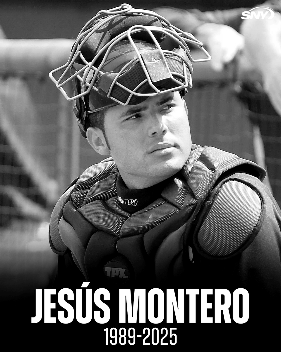 snyyankees's tweet image. Former Yankees catcher Jesús Montero has passed away at the age of 35.

Montero made his MLB debut with the Yankees in 2011, hitting four home runs in the month of September. He was traded to the Mariners after the season and played four seasons for Seattle. RIP.
