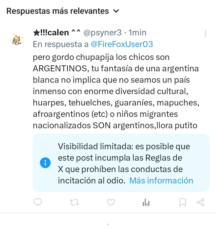 psyner3's tweet image. elon musk dice q decirle putito a un liberal es un crimen de odio