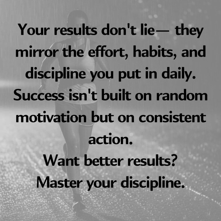 DebbieMaybery's tweet image. #DisciplineEqualsResults #StayConsistent #DailyEffort #Motivation #SelfControl #MindsetMatters #DisciplineEqualsFreedom #SelfMastery #MentalStrength #FocusAndDiscipline #MindOverComfort #InnerPower #ConsistencyWins #StayCommitted #OwnYourChoices #NoExcuses #GrowthMindset