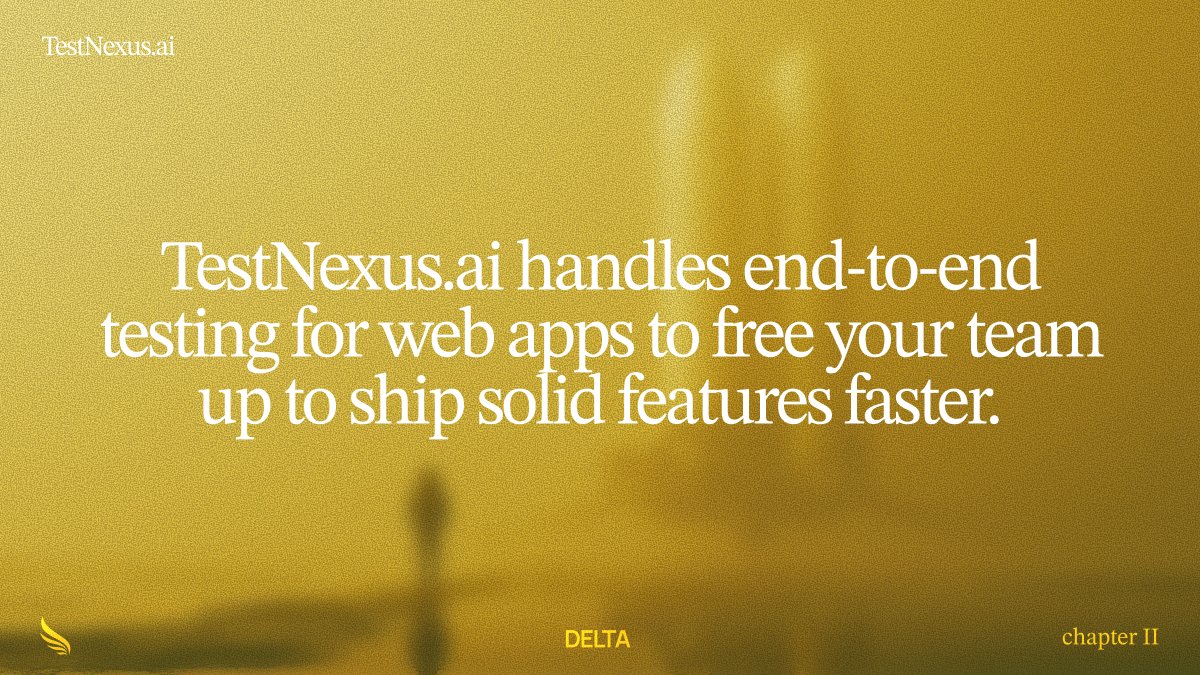 testnexus_ai's tweet image. TestNexus.ai handles end-to-end testing for web apps to free your team up to ship solid features faster.
#WebDevelopment #React #Vue