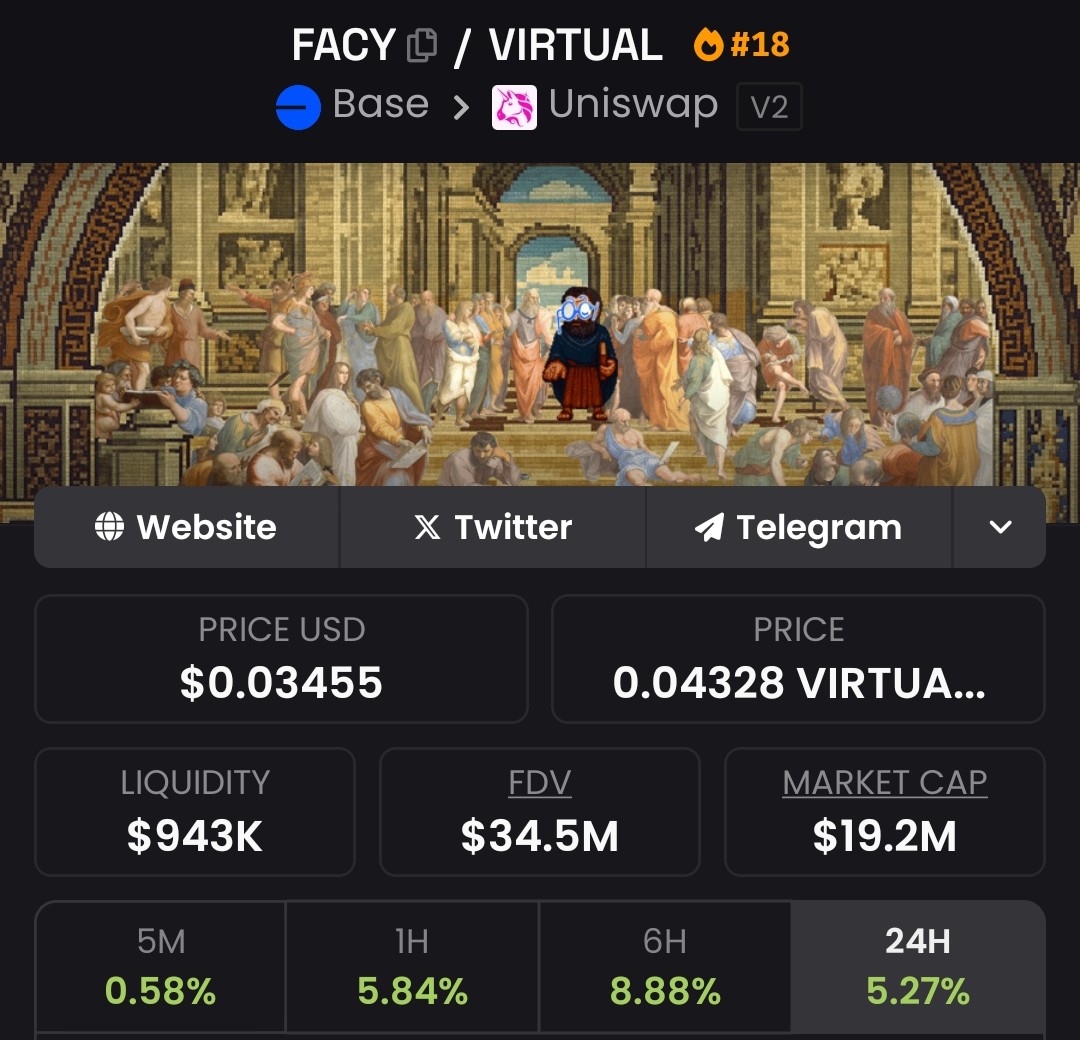 Get ready for another take-off $FACY.