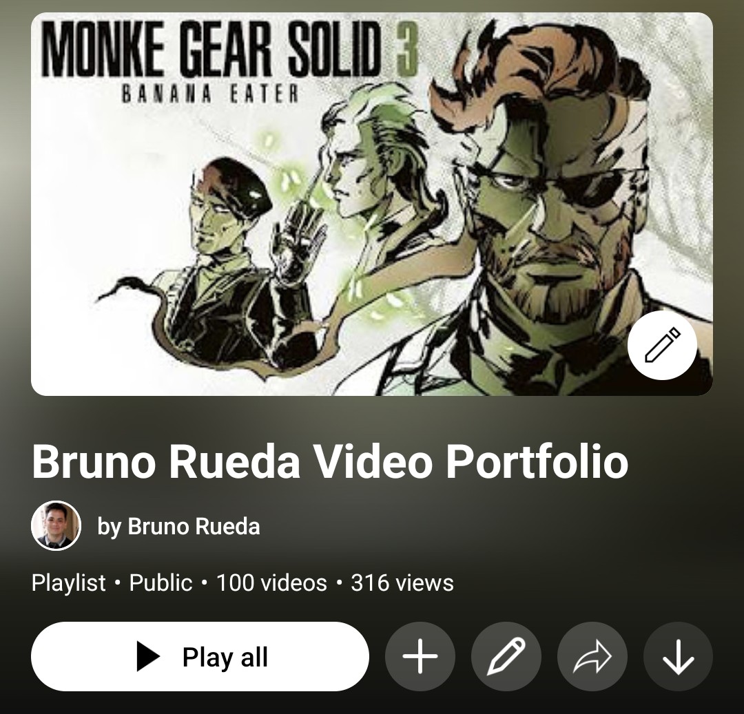 EditorBruno_R's tweet photo. 100 edited videos 🫡
Of course, my 100th video was peak gameplay https://t.co/tUjlJWdGfn