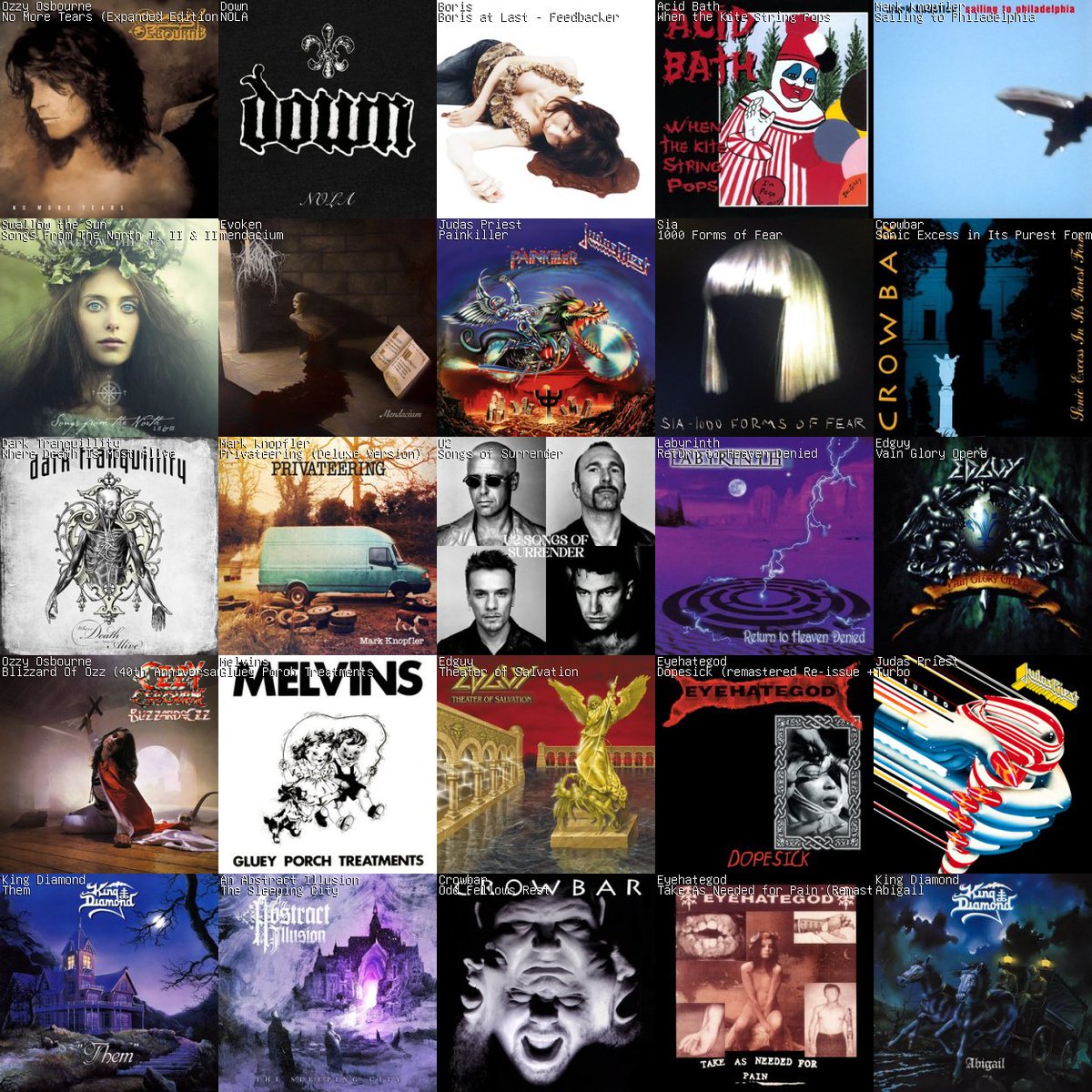 Domingo cuadraditos musicales.