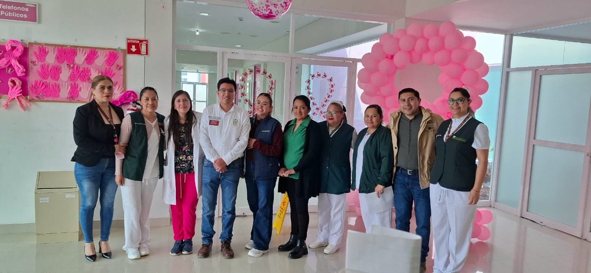 Desde la Coordinación Estatal de #IMSSBienestar en el #Edomex conmemoramos esta fecha con actividades internas y pláticas de concientización para compañeras, compañeros y vecinas cercanas. 💗

Acude a tu Unidad de Salud IMSS Bienestar más cercana:
📍 bit.ly/EncuentraTuClí…