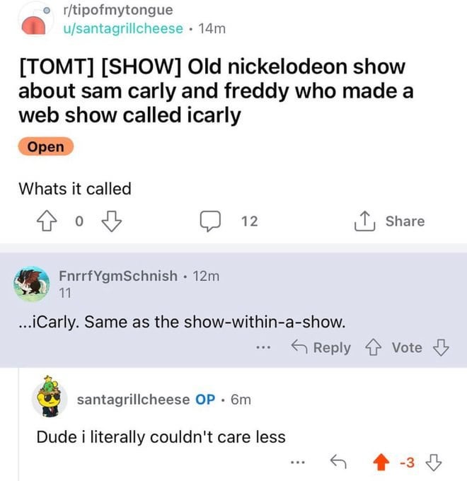 Dude i literally couldn't care less