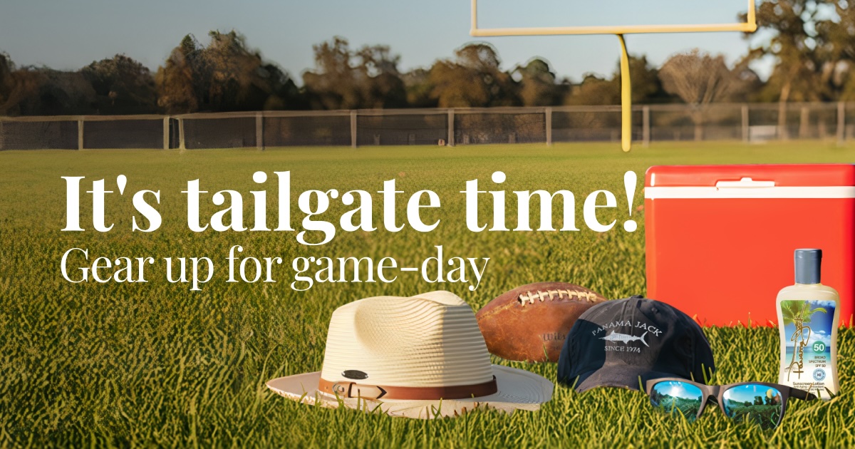 🏈 From the tailgate to the touchdown, don’t forget your MVP accessories!

A little protection can keep you in play.

Stay season ready with these fan favorites!

🛒 Shop at panamajack.com

-

Panama Jack

#GameDayStyle #TailgateReady