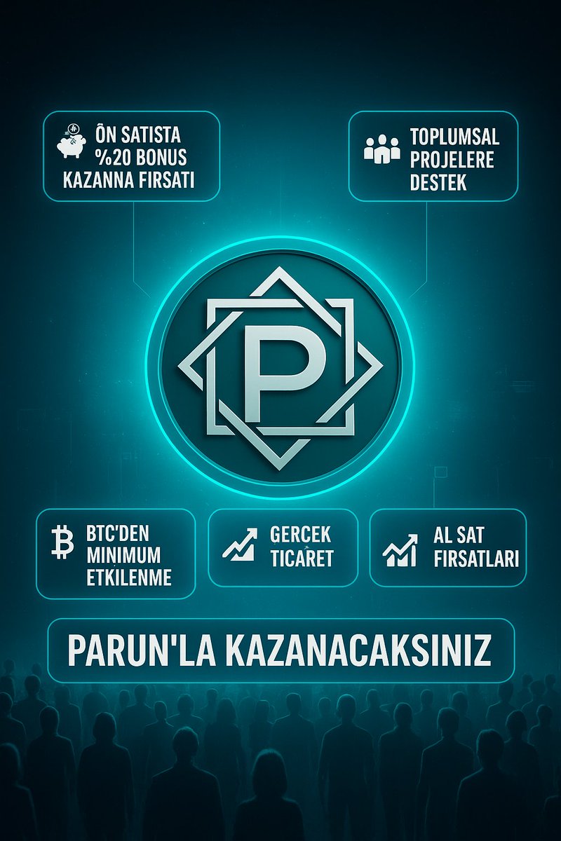 ParunToken's tweet photo. #PARUN Kriptonun parlayan yüzü olacak. #BTC #Ethereum #Altcoins #kripto https://t.co/kvrXS8Ku8G