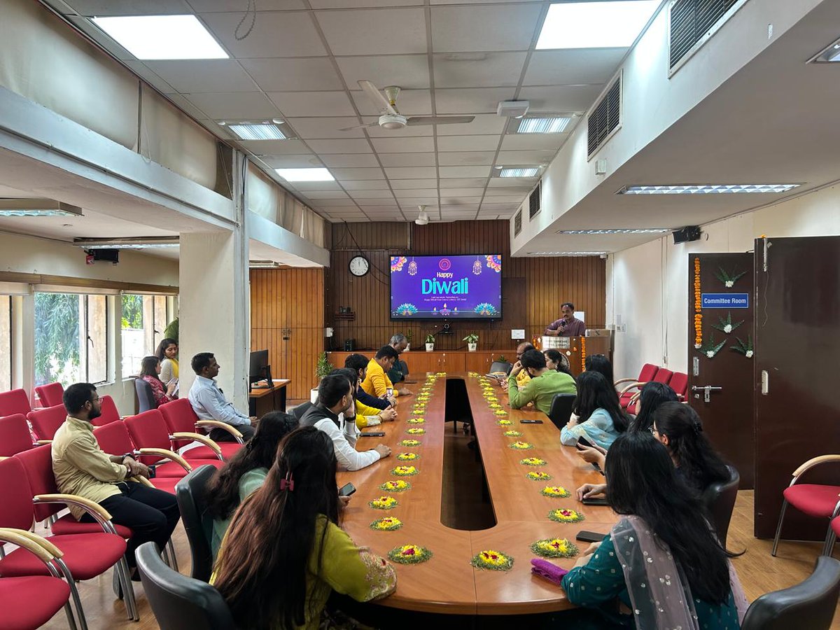 cliitd's tweet image. Diwali Celebrations at Central Library @iitdelhi