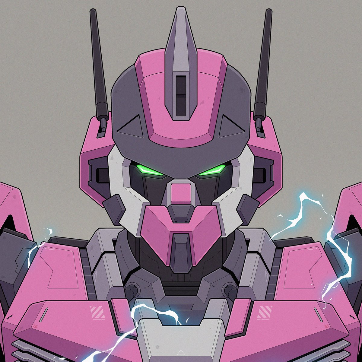 Saved 2000x2000 but we are aiming for 4k! 

Here’s a pink Mecha for your guys! 

The Vanguard Week is near!