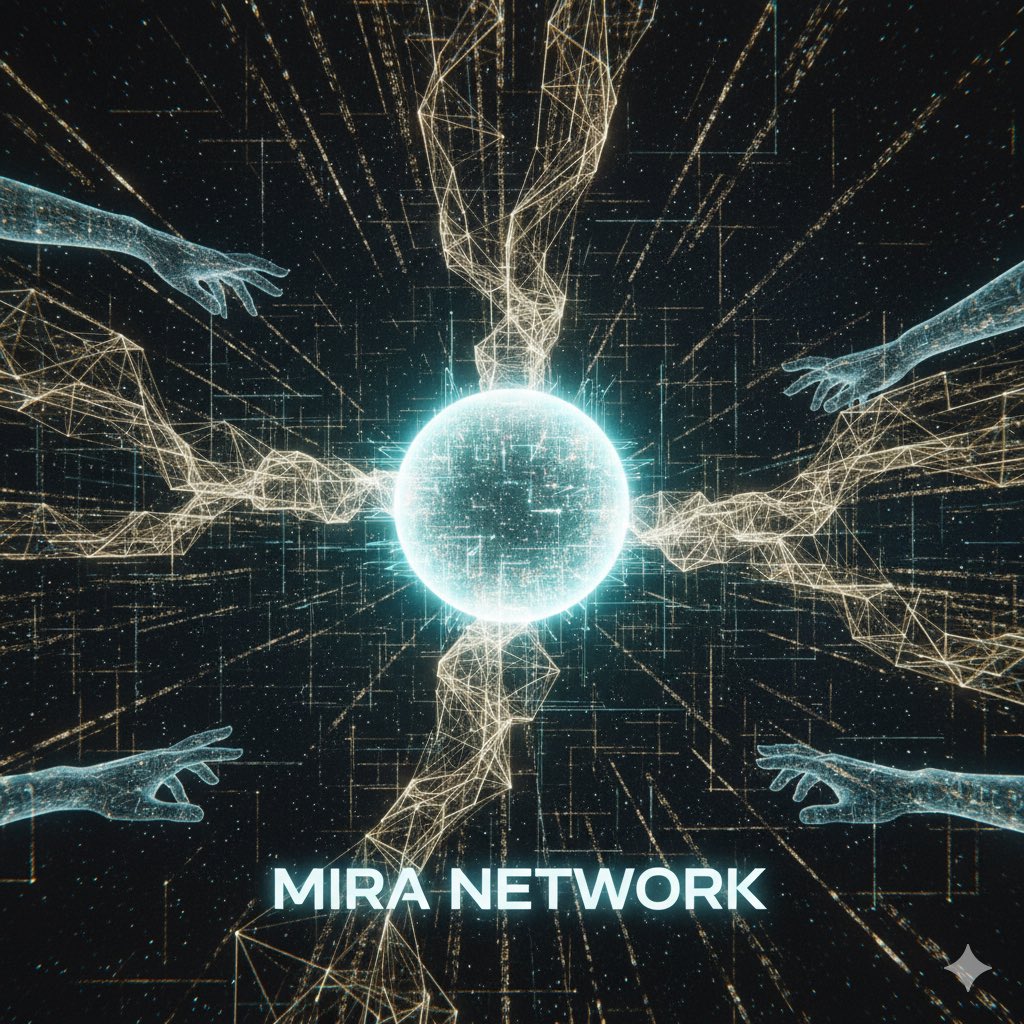 1/4
“There’s a moment in every story where you realize… the network isn’t just built for users — it’s built for believers.”

It wasn’t hype.
It wasn’t noise.
It was Mira.
The kind of network that doesn’t scream for attention — it earns it.
🧵👇
<a href="/Mira_Network/">Mira</a> <a href="/KaitoAI/">Kaito AI 🌊</a> #AI