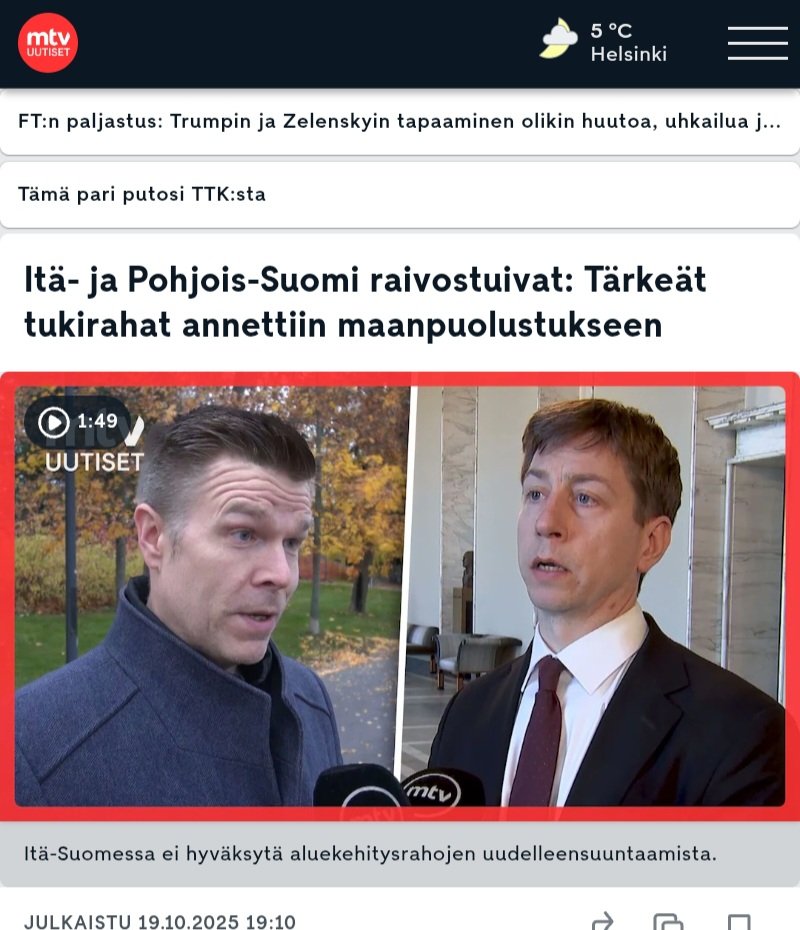 Timo Virtanen (@timo_virta1) on Twitter photo Ketkä hylkäsi ja käänsi selkänsä Itä-Suomelle?
mtvuutiset.fi/artikkeli/ita-… Ketkä hylkäsi ja käänsi selkänsä Itä-Suomelle?
mtvuutiset.fi/artikkeli/ita-…