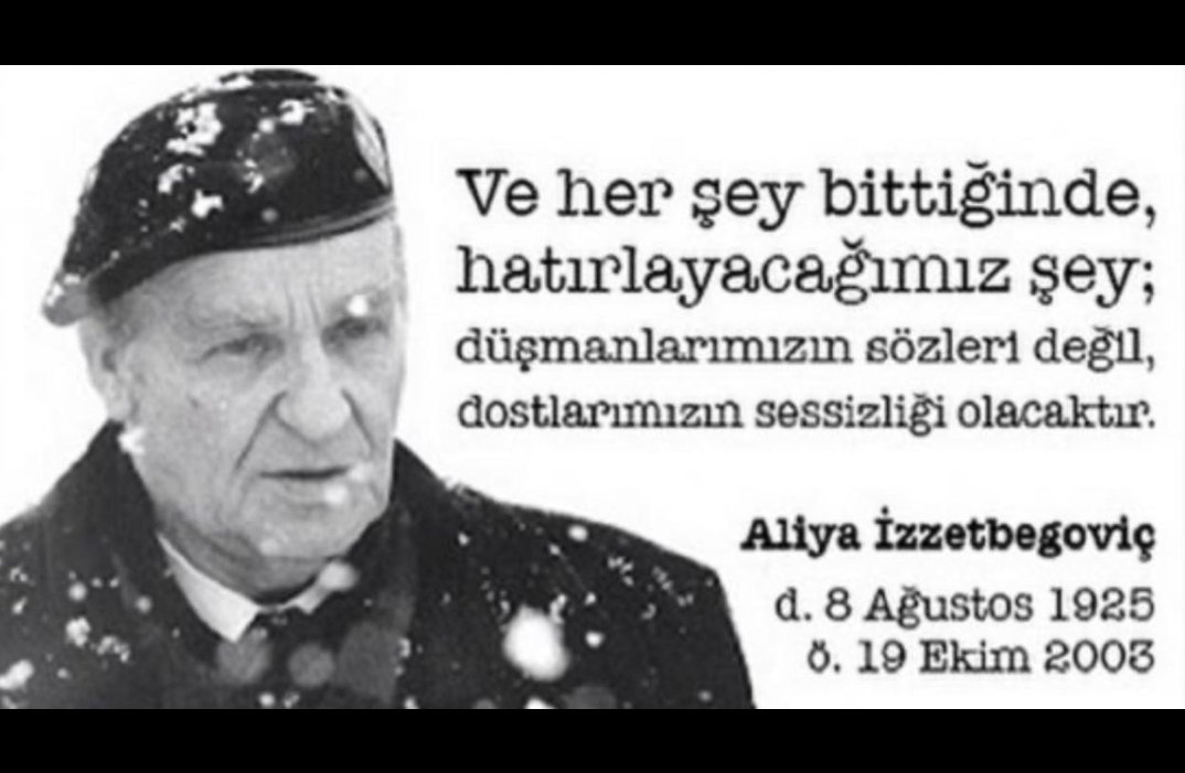 Mekanı cennet olsun...