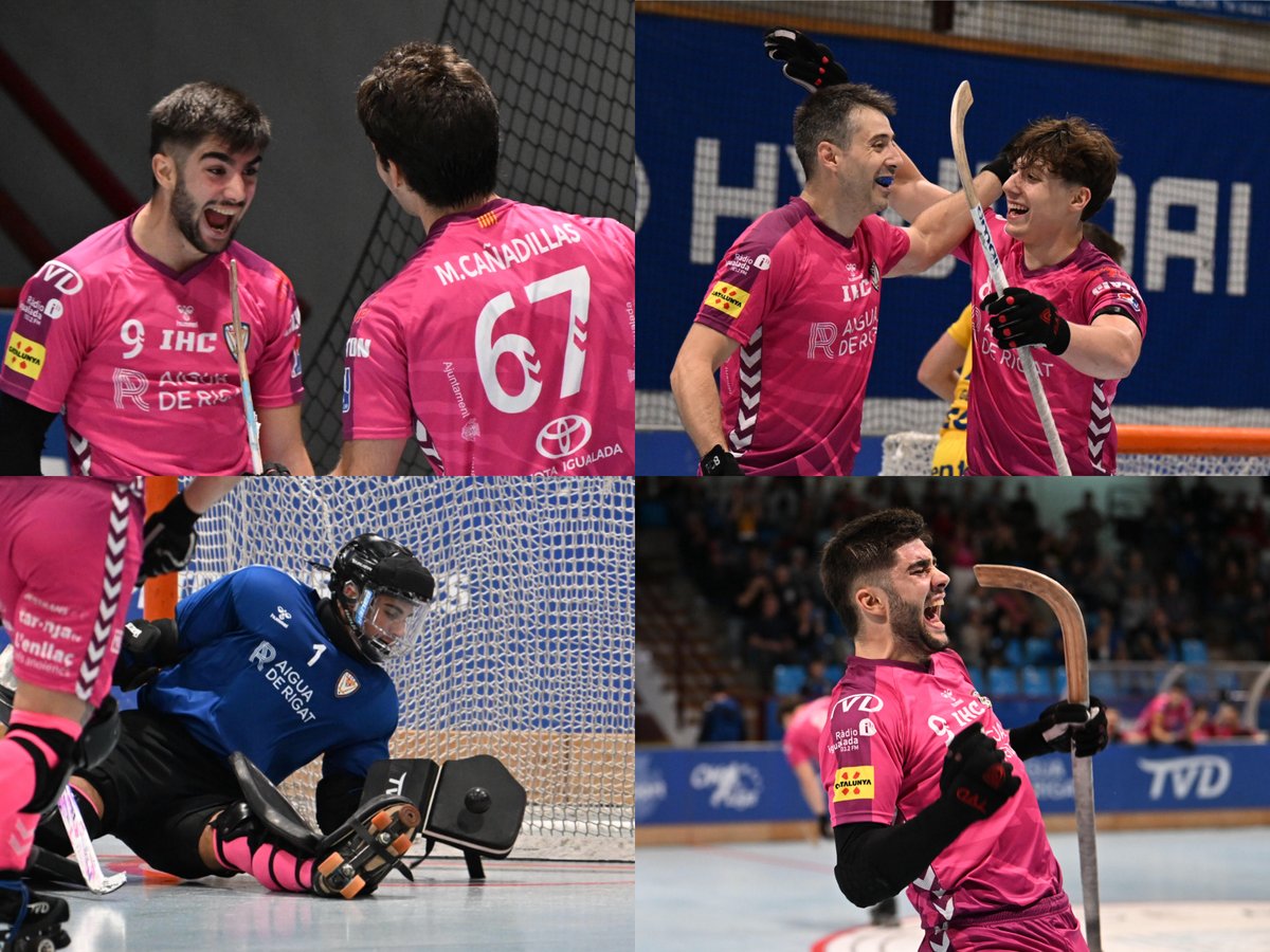 Igualada Hoquei Club (@igualadahc) on Twitter photo Igualada Rigat 5-0 Innoaesthetics Sant Just
📸 <a href="/xvigarcia_Xavi/">Xavi Garcia</a> Igualada Rigat 5-0 Innoaesthetics Sant Just
📸 <a href="/xvigarcia_Xavi/">Xavi Garcia</a>