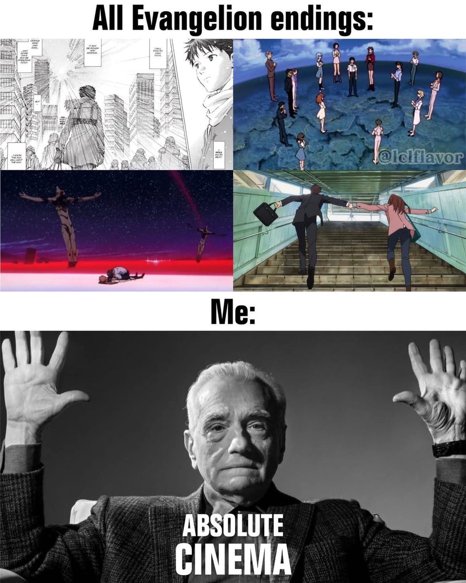 For me, every Evangelion ending is perfect

Credits lclflavor