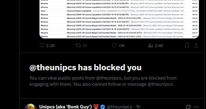 MidCurveMortal's tweet image. Running away from the police after getting pulled over type of behavior.
Bonk's, and @theunipcs downfall will be imminent.
These extractors are here to milk every last drop of the trenches, all while keeping a carrot hanging over its head.