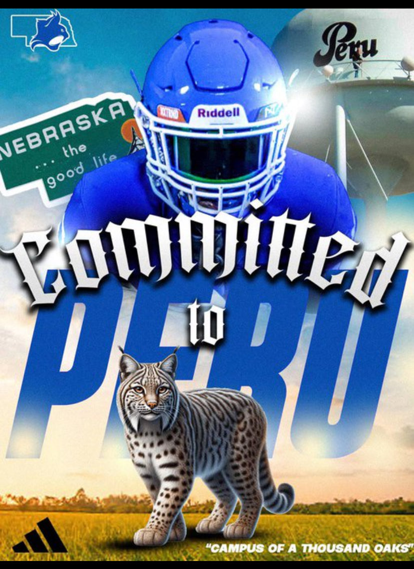 wbnajee's tweet image. Proud to say I’m 100% committed to Peru state go bobcats💙🐾