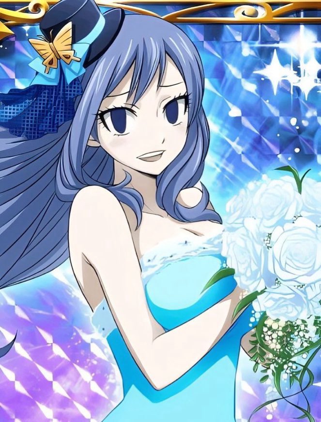 grayfullxbuster's tweet image. more of juvia and her butterfly accessories 🦋