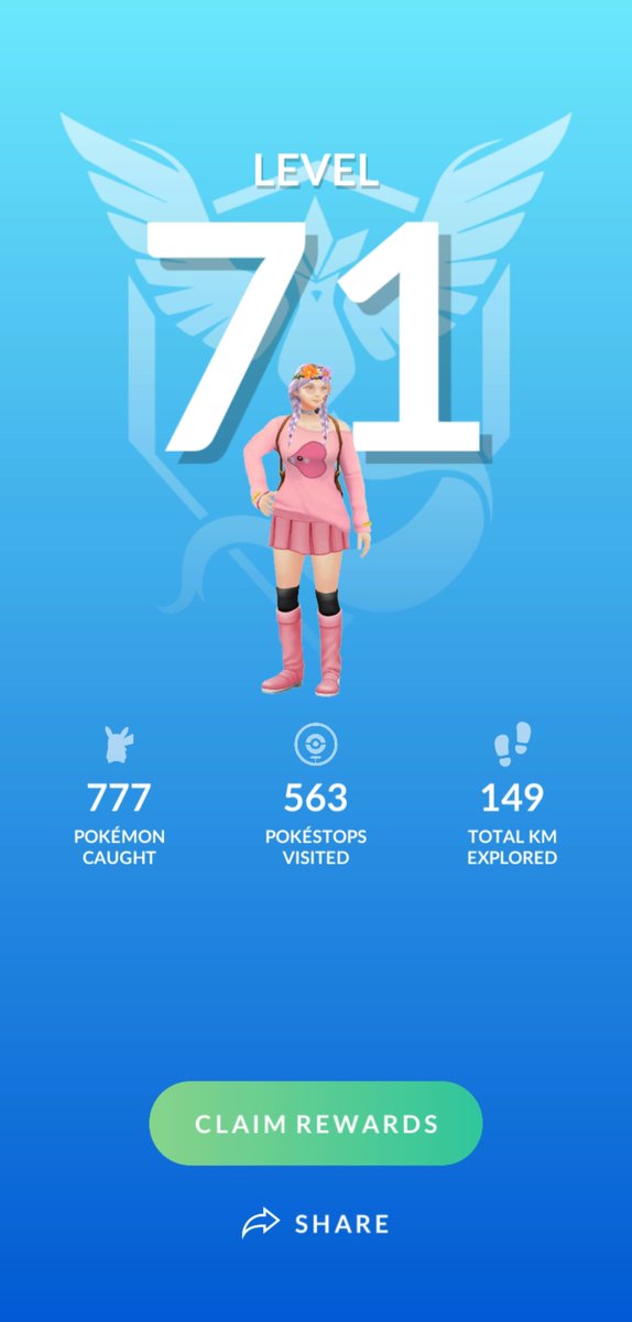 BlueNephros's tweet image. Busy 2 days of playing, completing research, and hatching has given.....

#Level71 #Pokemon #PokemonGO #PokemonGOApp #BlueNephros #1BillionXP