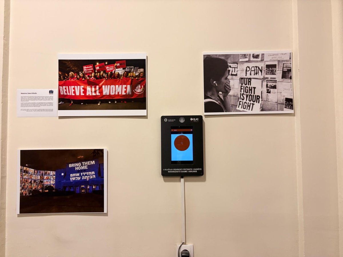 Avivit Bar-Ilan 🇮🇱🎗️ (@avivitbarilan) on Twitter photo Deeply moved and honored to join the commemoration marking two years since the tragic events of October 7, 2023 — organized by Haver Serbia together with the Jewish Cultural Center and the Jewish Community of Belgrade. May the memory of the victims forever be a blessing. 🕯️ Deeply moved and honored to join the commemoration marking two years since the tragic events of October 7, 2023 — organized by Haver Serbia together with the Jewish Cultural Center and the Jewish Community of Belgrade. May the memory of the victims forever be a blessing. 🕯️