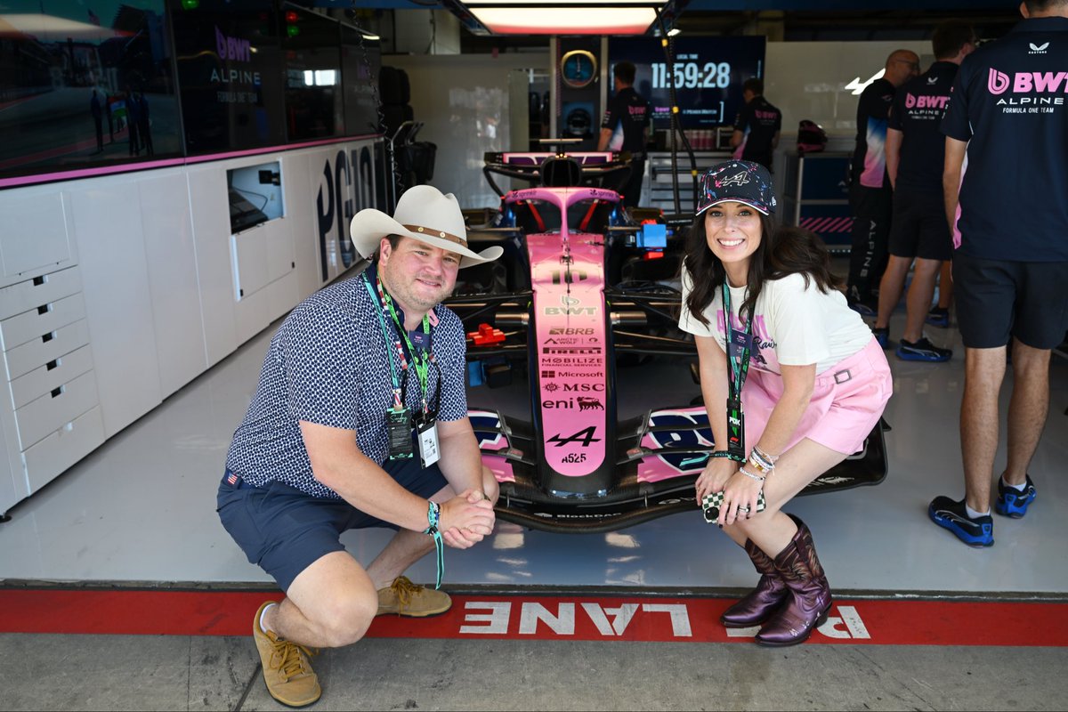 AWNetworks's tweet image. Our CEO and President Nick Schneider and Helen’s parents, Steph and Dan, joined the BWT @AlpineF1Team to represent Helen’s Pink Sky Foundation at the #USGP to raise awareness for Batten disease.

Steph also sat down with F1 journalist @ChrisMedlandF1 to share Helen’s story.