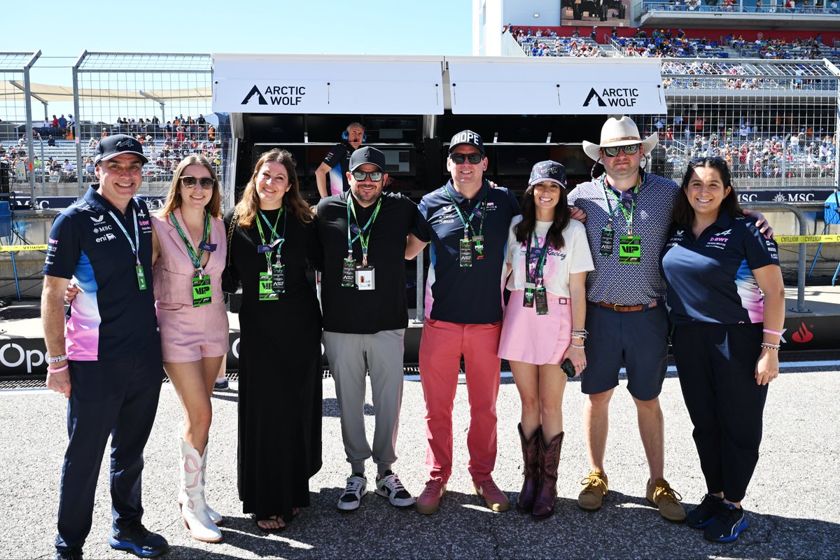 AWNetworks's tweet image. Our CEO and President Nick Schneider and Helen’s parents, Steph and Dan, joined the BWT @AlpineF1Team to represent Helen’s Pink Sky Foundation at the #USGP to raise awareness for Batten disease.

Steph also sat down with F1 journalist @ChrisMedlandF1 to share Helen’s story.