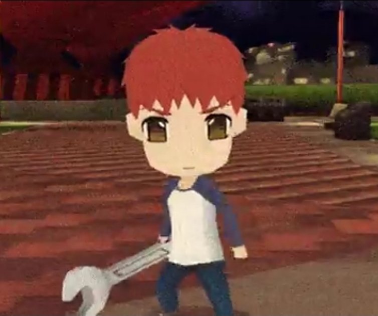 This image gives off the same vibe as a dog who ate a bee #Shirouday