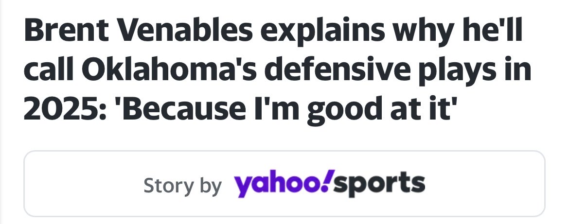 Maybe he was onto something