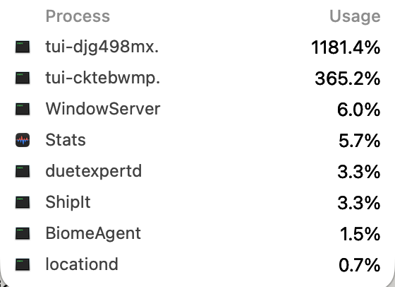 QuixiAI's tweet image. is @opencode mining crypto on my machine?
I closed all terminals and vscode instances, and every time i kill these processes they respawn