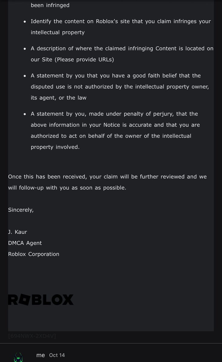 RobotRob10_'s tweet image. So it seems people have been either re uploading my music or using my music without my permission on Roblox. I reported this to Roblox on the email needed to do such, but when I filled out my info it responded to what I was responding to.
@Roblox #Roblox #RobloxDev