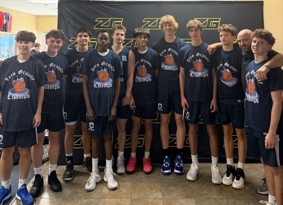 Congratulations to the Boys Varsity One Dream - Denton they’re your ZG Throwdown for the Throne Champions!!👑👑

An amazing tournament for these guys as they posted a perfect record this tournament ending with the crown!💪💪

#ZGCrown <a href="/OneDreamNH/">One Dream Basketball</a>