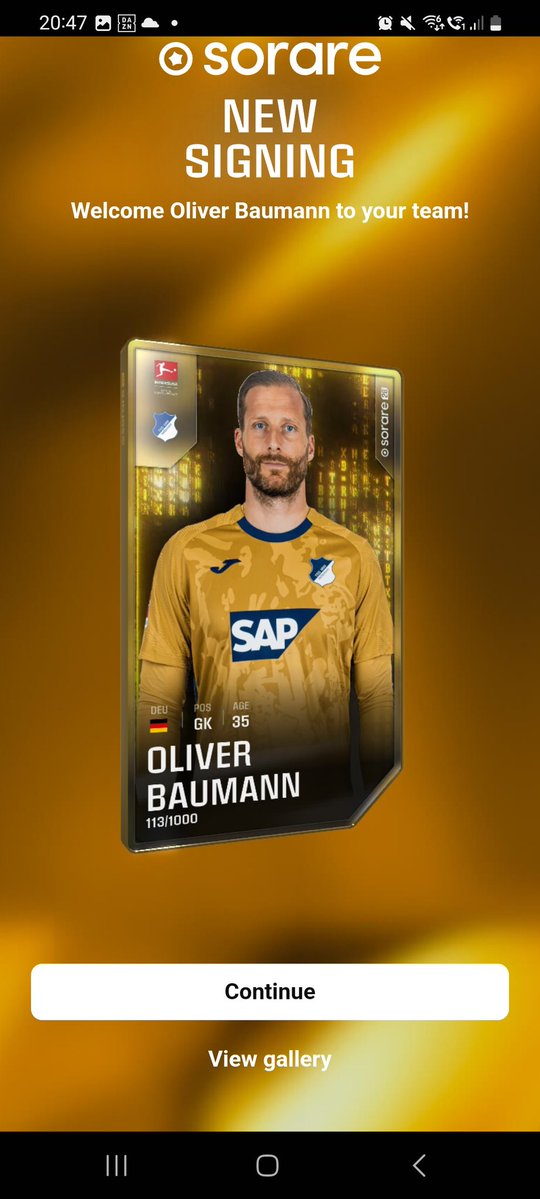 We will do 
2x Inseason
3x Classic 
Sounds fair?

Bought them all, will sent them to 5 of you until wednesday before the next #sorare gameweek

1 person will get my own legendary special Edition

(Stop RT now😂😂)